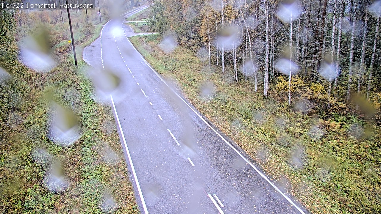 Weather Camera Image Road 522 Ilomantsi, Hattuvaara, Ilomantsi, Pohjois-Karjala