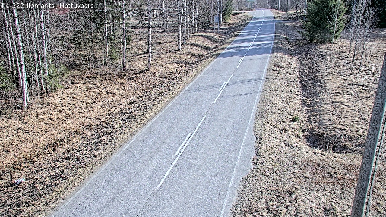 Weather Camera Image Vag 522 Ilomants, Hattuvaara, Ilomantsi, Pohjois-Karjala