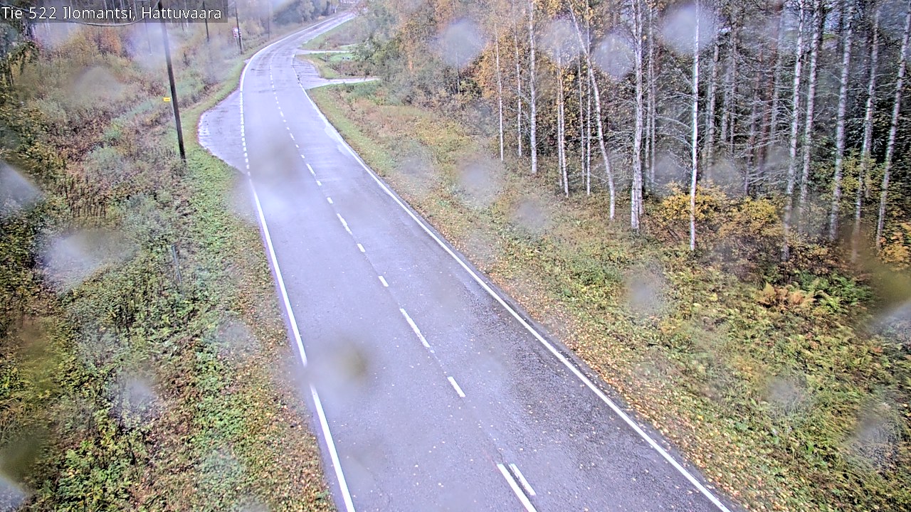 Weather Camera Image Road 522 Ilomantsi, Hattuvaara, Ilomantsi, Pohjois-Karjala