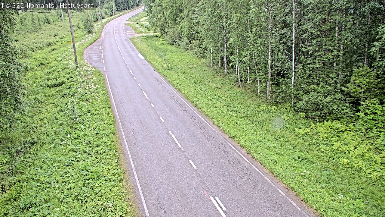 Weather Camera Image Vag 522 Ilomants, Hattuvaara, Ilomantsi, Pohjois-Karjala