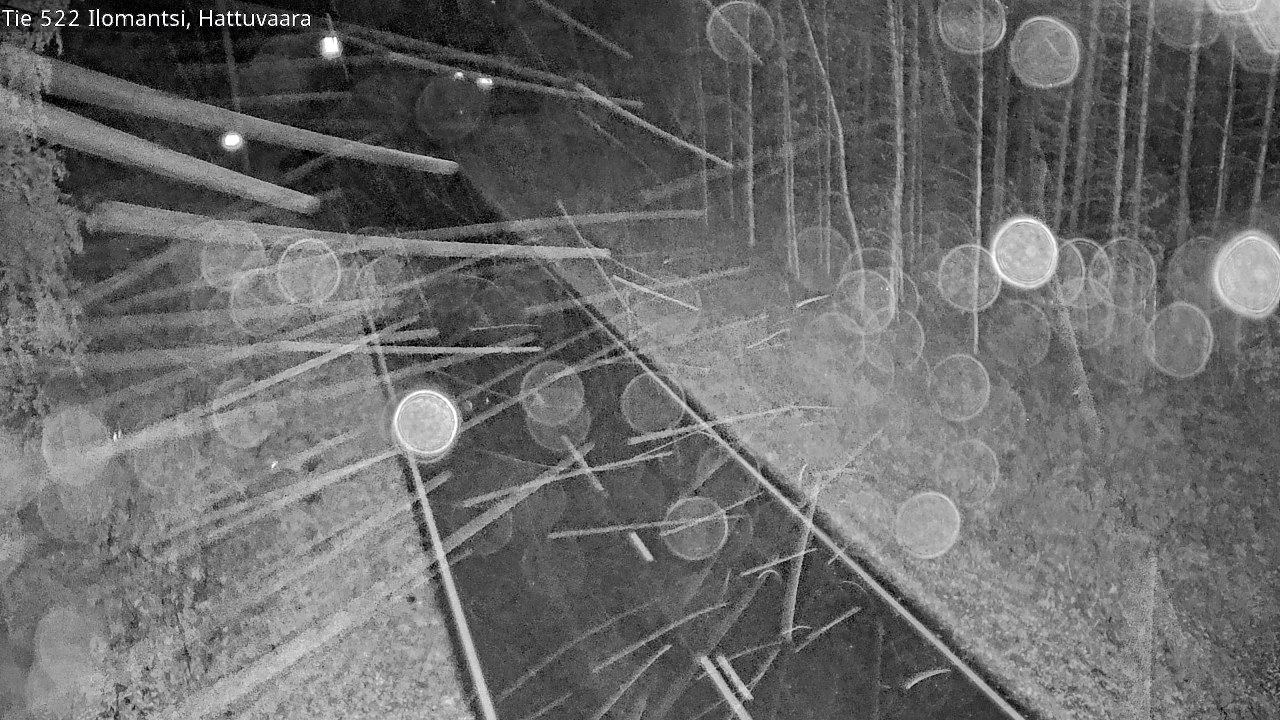Weather Camera Image Road 522 Ilomantsi, Hattuvaara, Ilomantsi, Pohjois-Karjala