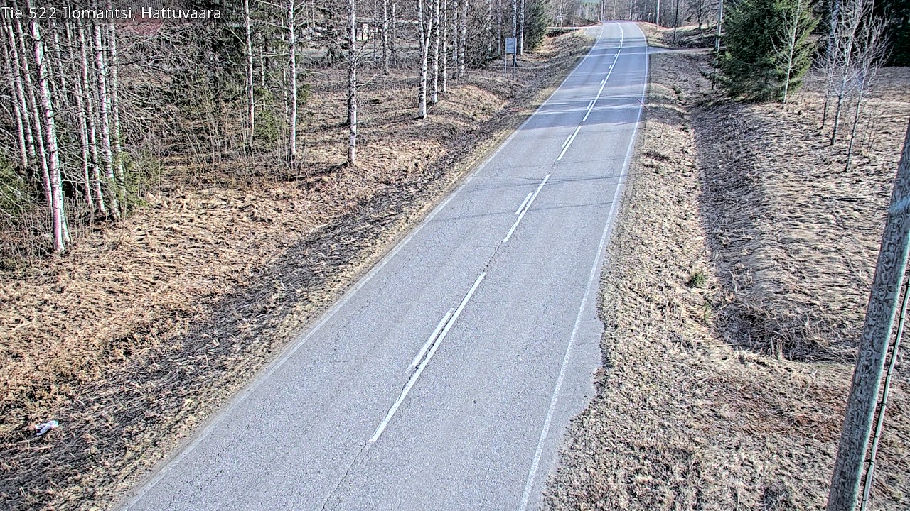 Weather Camera Image Vag 522 Ilomants, Hattuvaara, Ilomantsi, Pohjois-Karjala