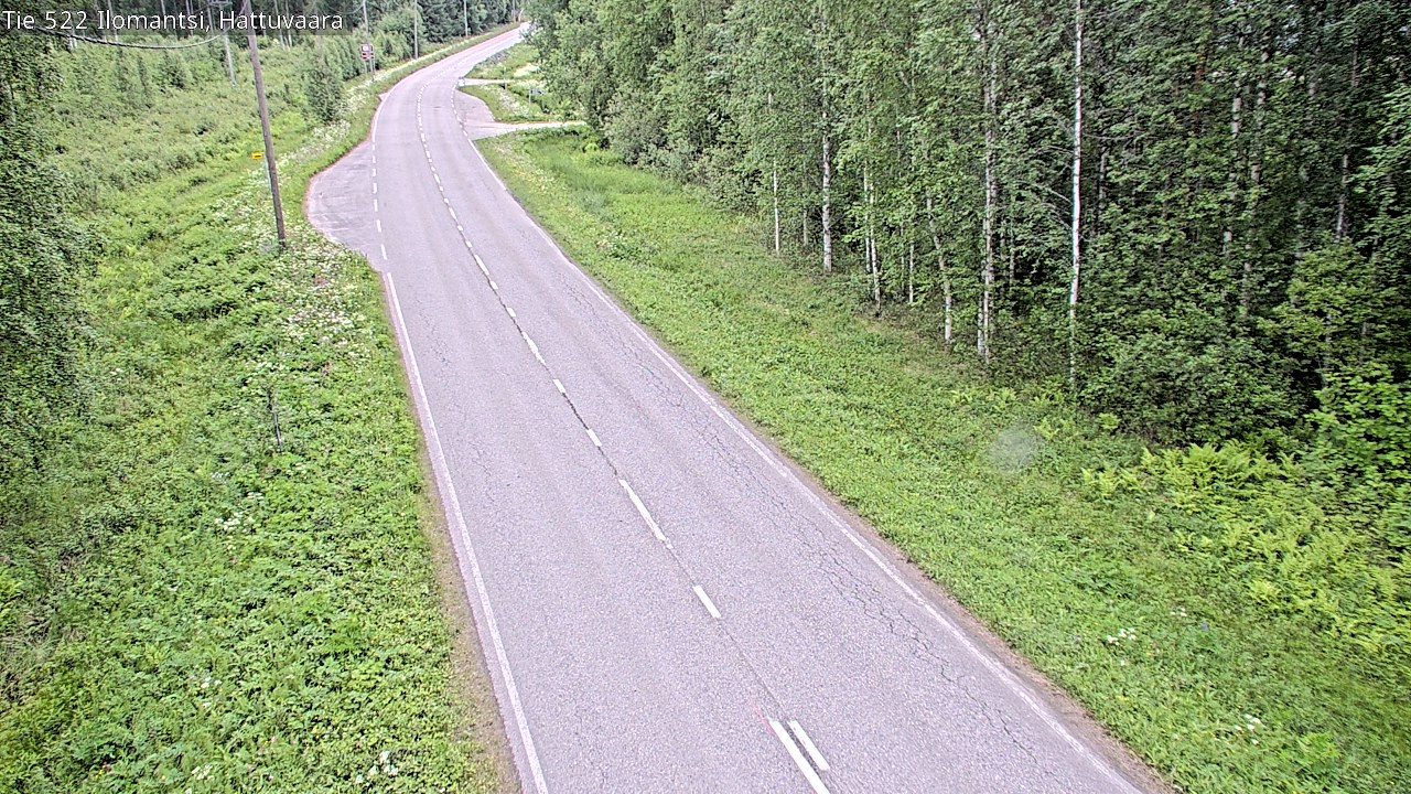Kelikamerat Kuva Tie 522 Ilomantsi, Hattuvaara, Ilomantsi, Pohjois-Karjala