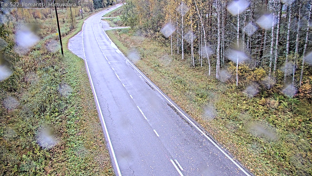 Weather Camera Image Road 522 Ilomantsi, Hattuvaara, Ilomantsi, Pohjois-Karjala