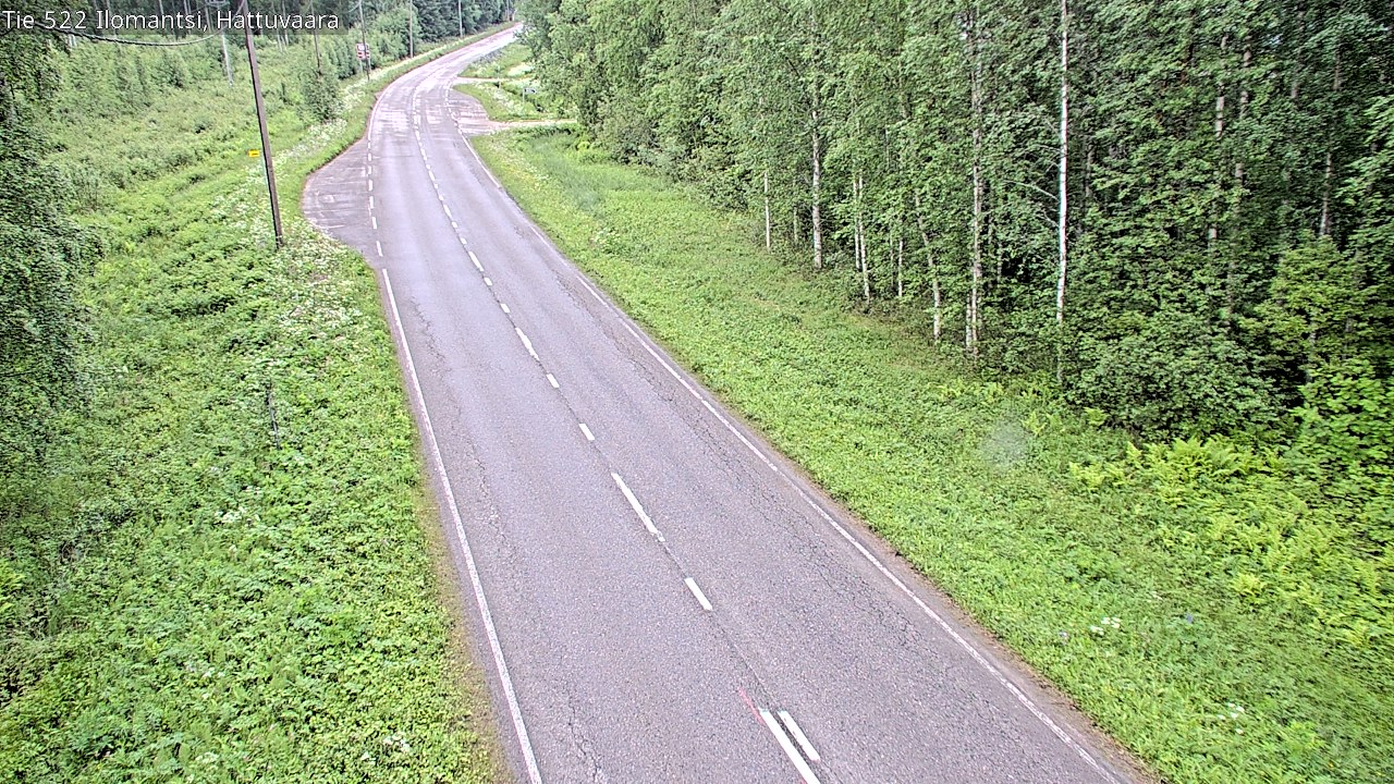 Kelikamerat Kuva Tie 522 Ilomantsi, Hattuvaara, Ilomantsi, Pohjois-Karjala