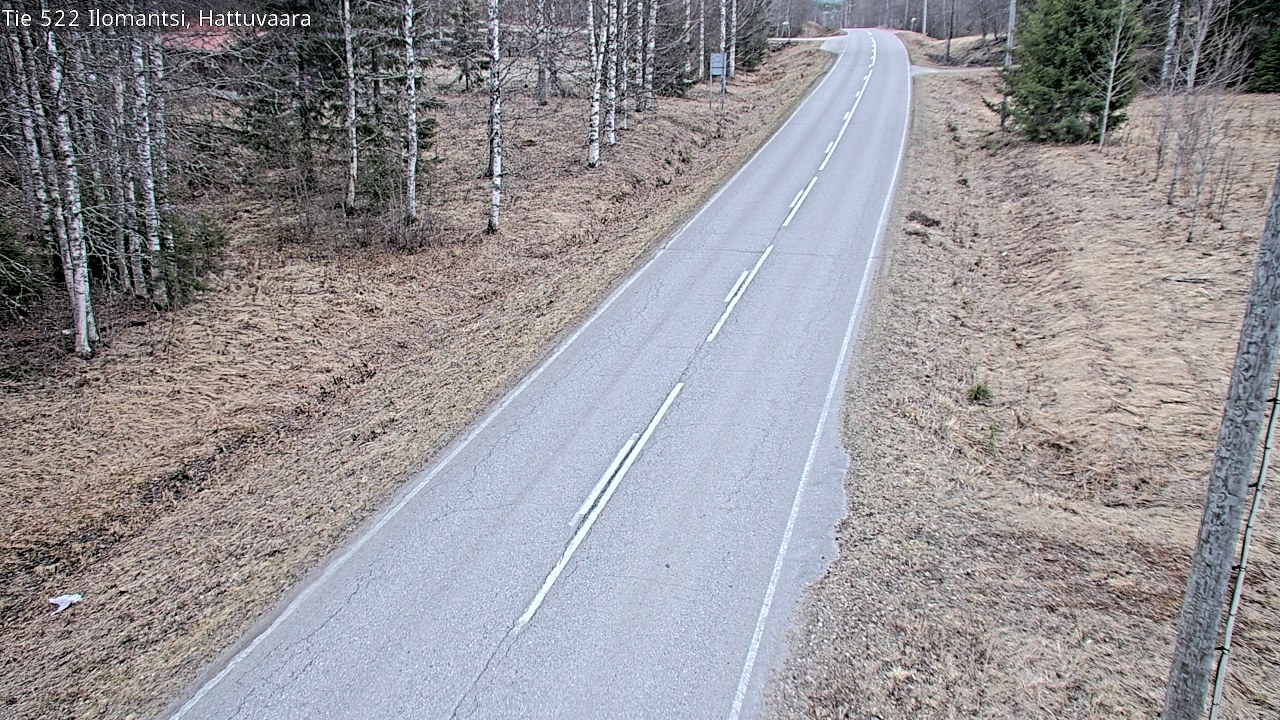 Weather Camera Image Vag 522 Ilomants, Hattuvaara, Ilomantsi, Pohjois-Karjala
