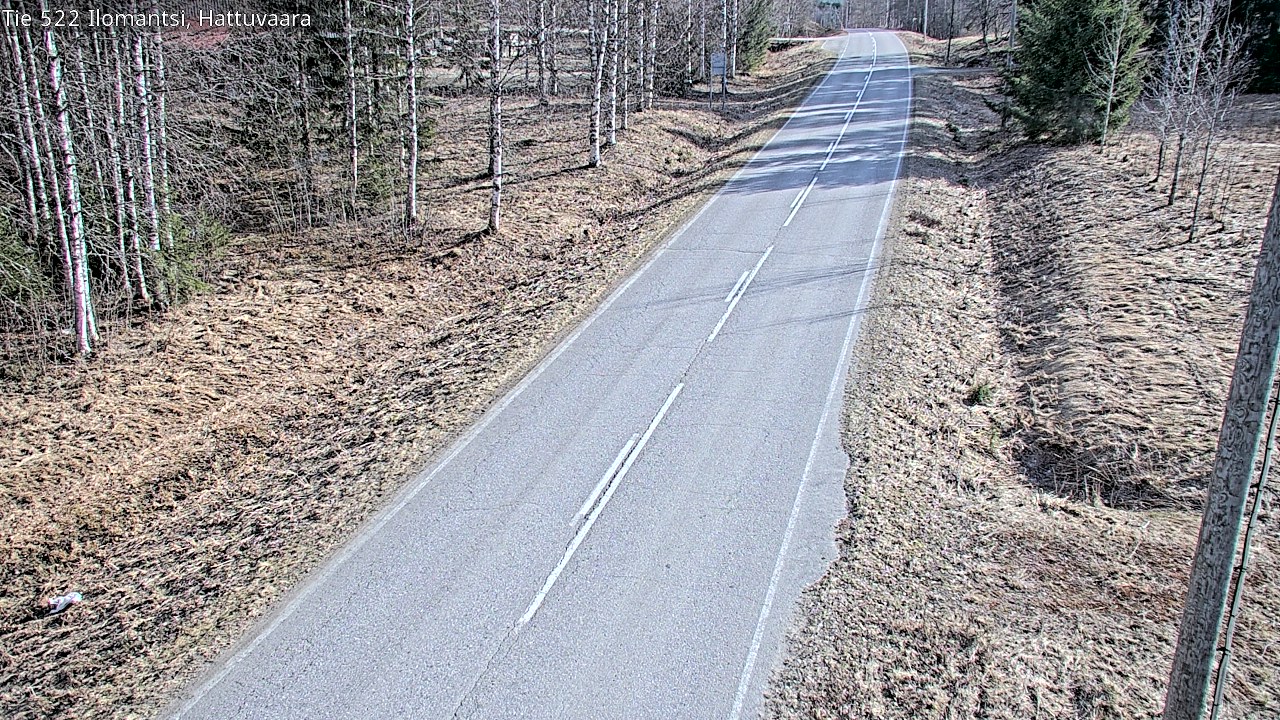 Weather Camera Image Vag 522 Ilomants, Hattuvaara, Ilomantsi, Pohjois-Karjala