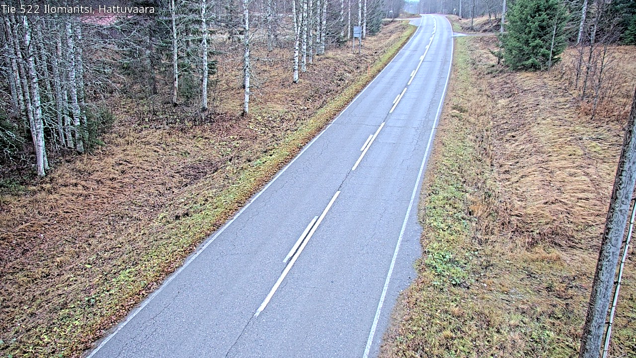 Kelikamerat Kuva Tie 522 Ilomantsi, Hattuvaara, Ilomantsi, Pohjois-Karjala