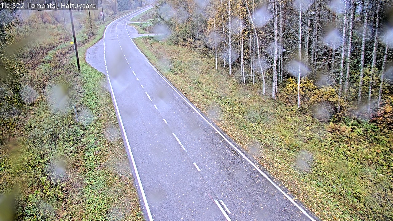 Weather Camera Image Road 522 Ilomantsi, Hattuvaara, Ilomantsi, Pohjois-Karjala