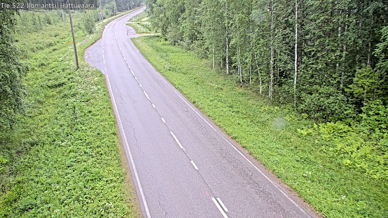 Kelikamerat Kuva Tie 522 Ilomantsi, Hattuvaara, Ilomantsi, Pohjois-Karjala