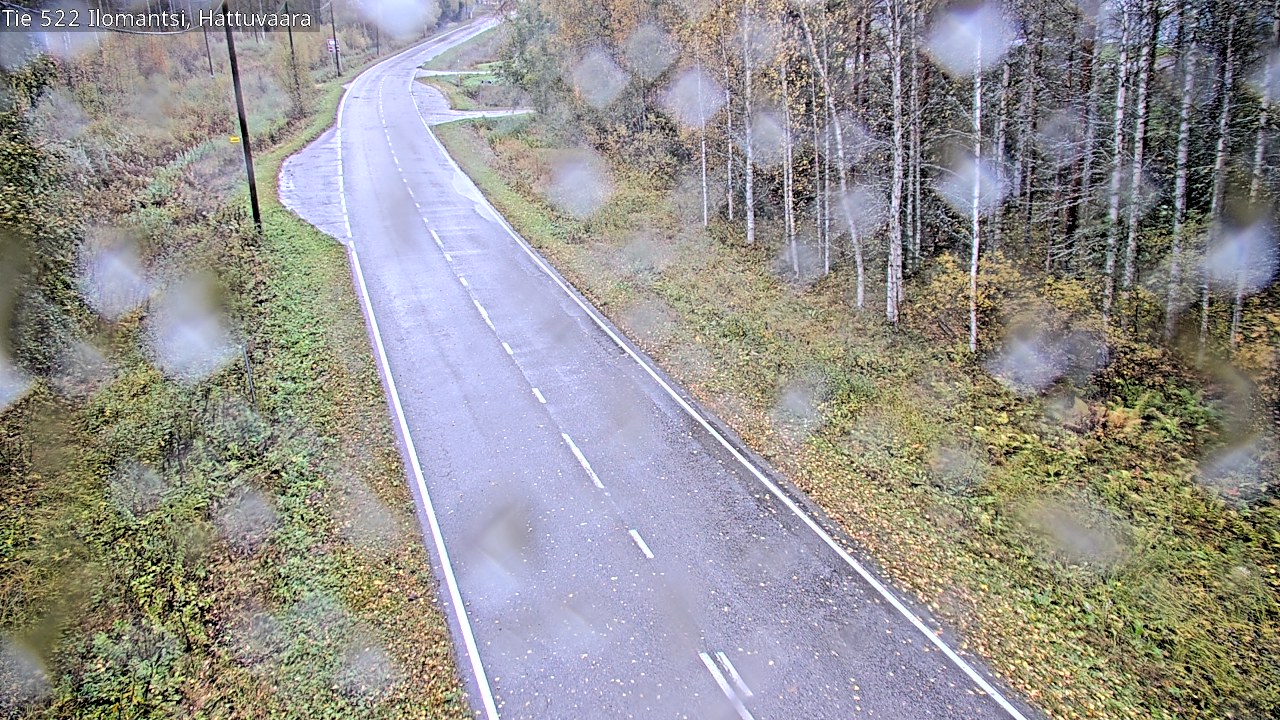 Weather Camera Image Road 522 Ilomantsi, Hattuvaara, Ilomantsi, Pohjois-Karjala