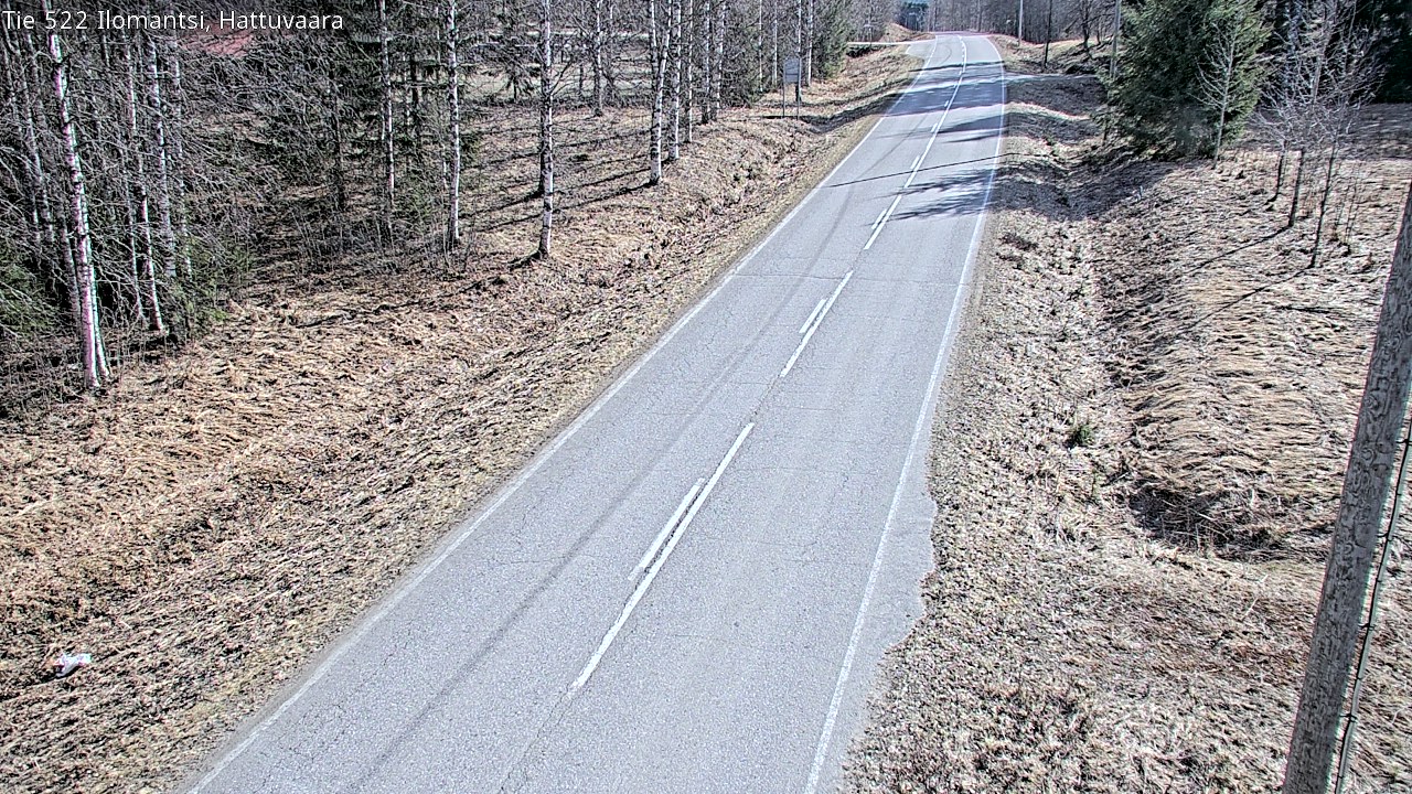 Weather Camera Image Vag 522 Ilomants, Hattuvaara, Ilomantsi, Pohjois-Karjala