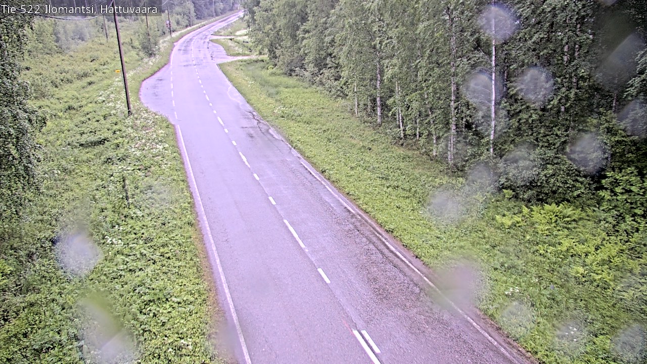 Kelikamerat Kuva Tie 522 Ilomantsi, Hattuvaara, Ilomantsi, Pohjois-Karjala