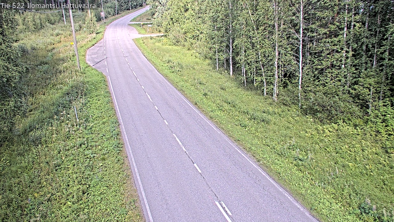 Weather Camera Image Vag 522 Ilomants, Hattuvaara, Ilomantsi, Pohjois-Karjala