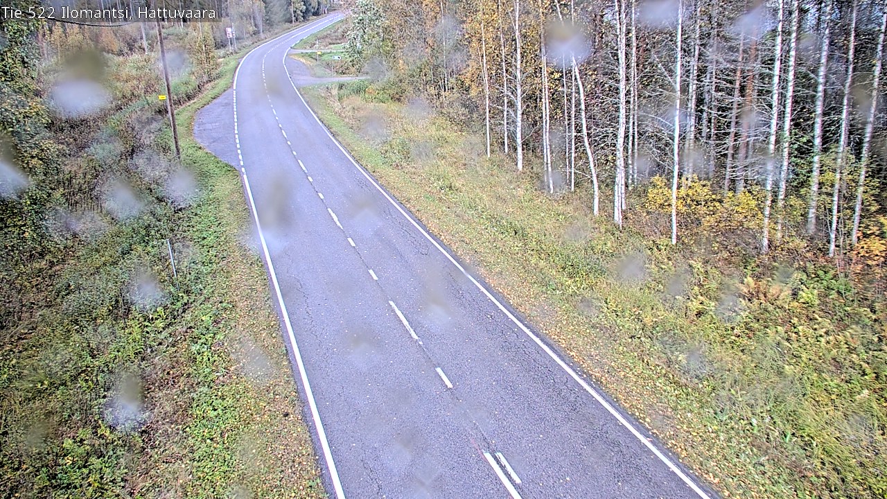 Weather Camera Image Road 522 Ilomantsi, Hattuvaara, Ilomantsi, Pohjois-Karjala