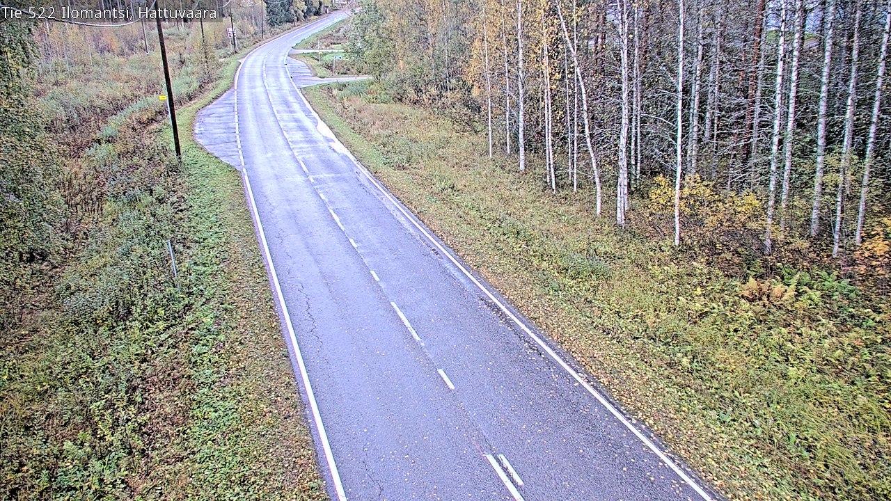 Kelikamerat Kuva Tie 522 Ilomantsi, Hattuvaara, Ilomantsi, Pohjois-Karjala