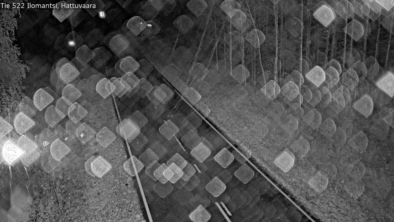 Weather Camera Image Road 522 Ilomantsi, Hattuvaara, Ilomantsi, Pohjois-Karjala