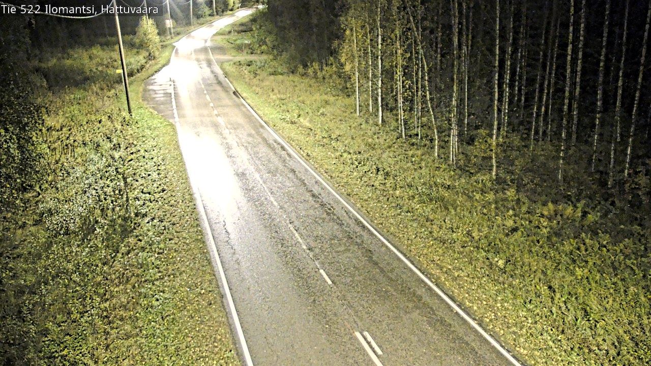 Weather Camera Image Road 522 Ilomantsi, Hattuvaara, Ilomantsi, Pohjois-Karjala