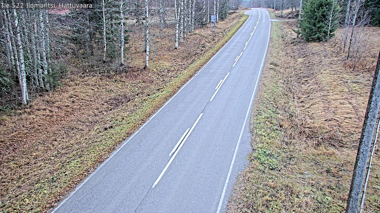 Kelikamerat Kuva Tie 522 Ilomantsi, Hattuvaara, Ilomantsi, Pohjois-Karjala