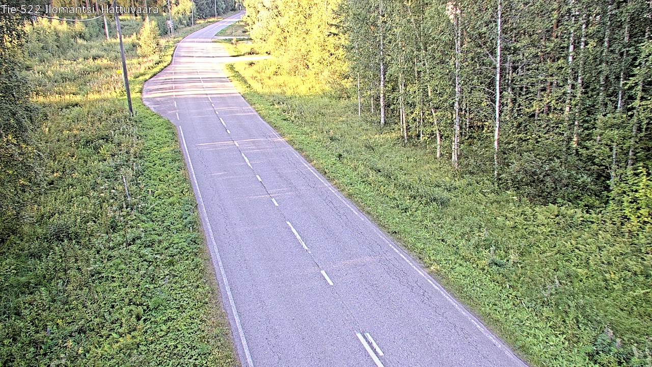 Weather Camera Image Vag 522 Ilomants, Hattuvaara, Ilomantsi, Pohjois-Karjala