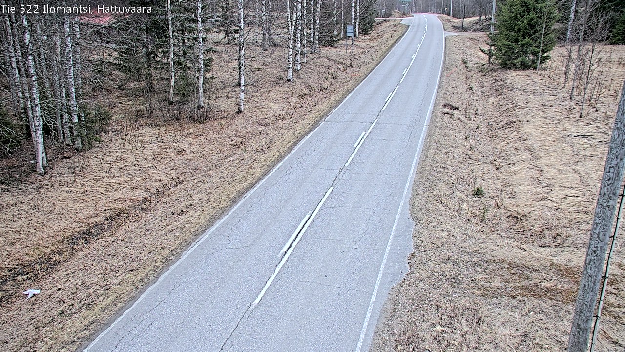 Weather Camera Image Vag 522 Ilomants, Hattuvaara, Ilomantsi, Pohjois-Karjala