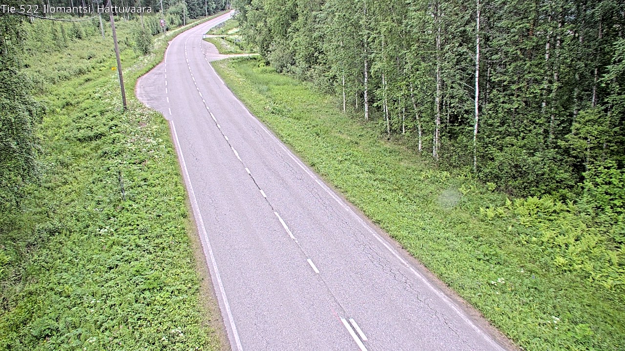 Kelikamerat Kuva Tie 522 Ilomantsi, Hattuvaara, Ilomantsi, Pohjois-Karjala