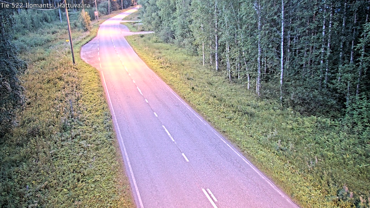 Weather Camera Image Vag 522 Ilomants, Hattuvaara, Ilomantsi, Pohjois-Karjala