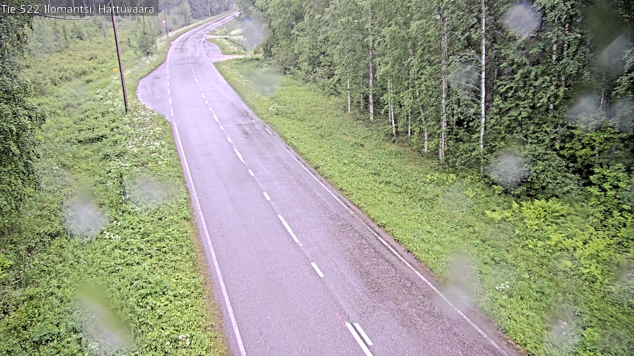 Kelikamerat Kuva Tie 522 Ilomantsi, Hattuvaara, Ilomantsi, Pohjois-Karjala