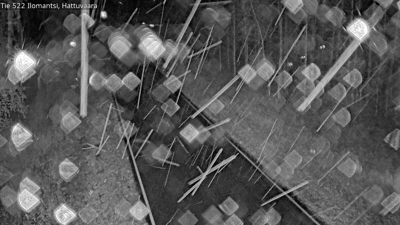 Weather Camera Image Road 522 Ilomantsi, Hattuvaara, Ilomantsi, Pohjois-Karjala