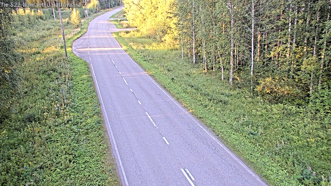 Weather Camera Image Vag 522 Ilomants, Hattuvaara, Ilomantsi, Pohjois-Karjala