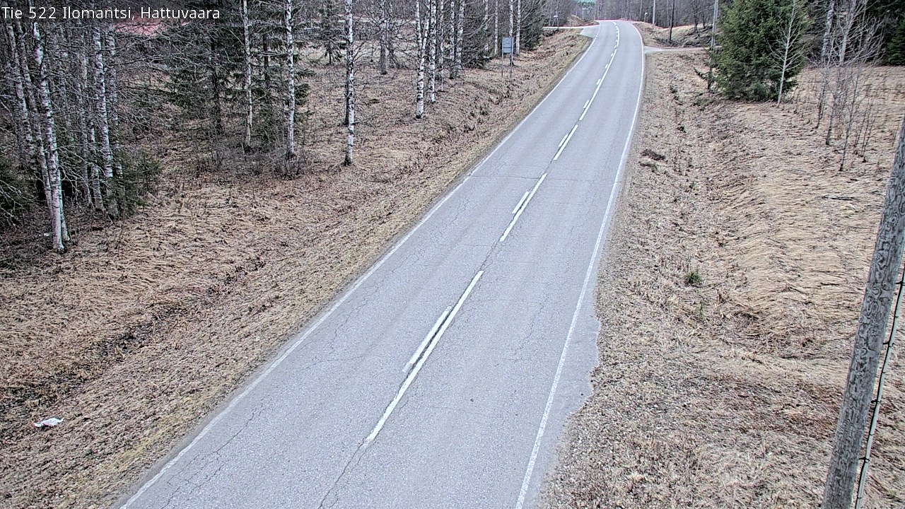 Weather Camera Image Vag 522 Ilomants, Hattuvaara, Ilomantsi, Pohjois-Karjala