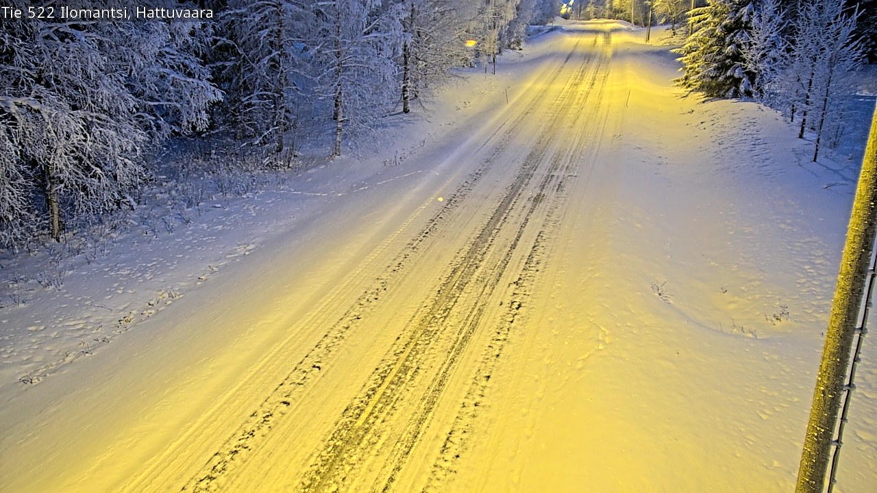 Kelikamerat Kuva Tie 522 Ilomantsi, Hattuvaara, Ilomantsi, Pohjois-Karjala