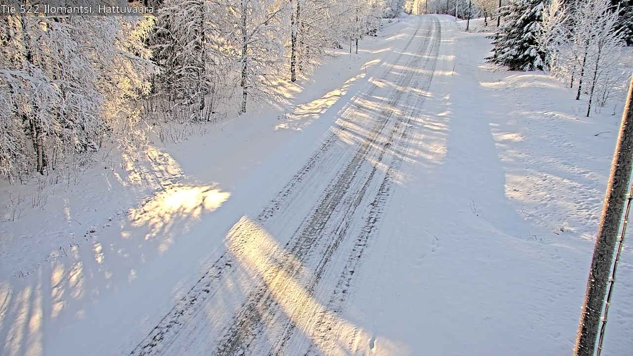 Weather Camera Image Road 522 Ilomantsi, Hattuvaara, Ilomantsi, Pohjois-Karjala