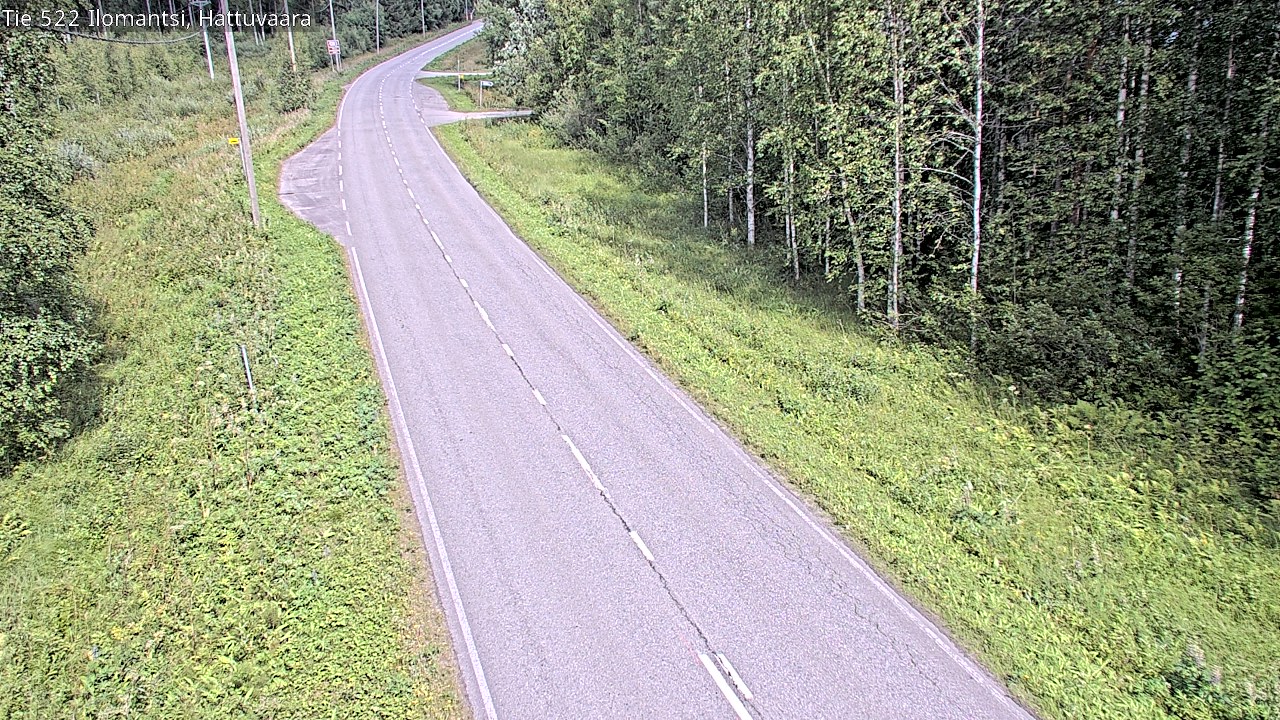 Weather Camera Image Vag 522 Ilomants, Hattuvaara, Ilomantsi, Pohjois-Karjala
