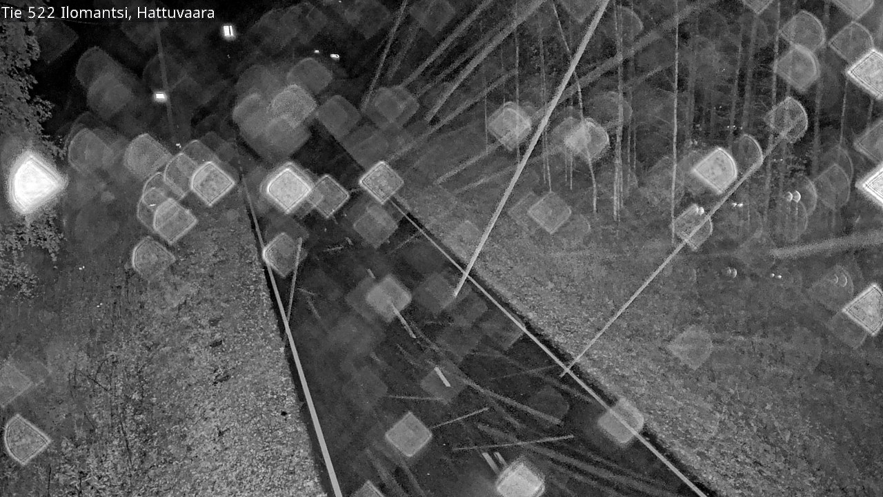 Weather Camera Image Road 522 Ilomantsi, Hattuvaara, Ilomantsi, Pohjois-Karjala