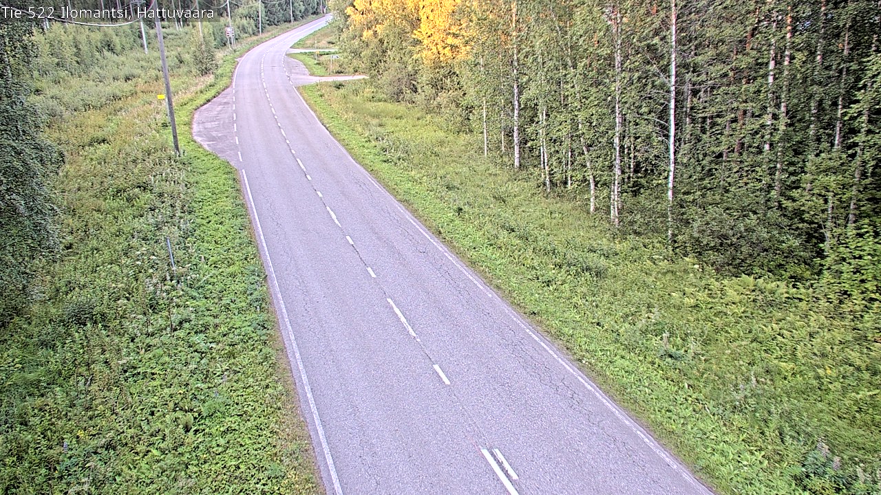 Weather Camera Image Vag 522 Ilomants, Hattuvaara, Ilomantsi, Pohjois-Karjala