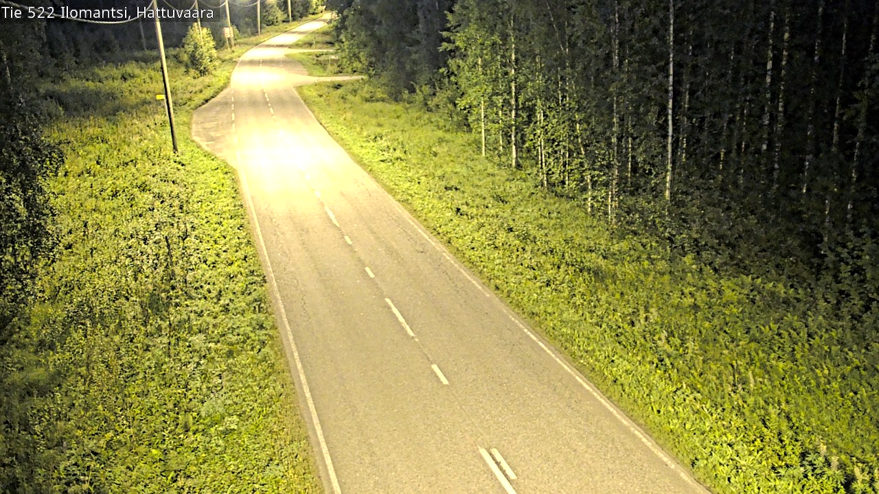 Weather Camera Image Vag 522 Ilomants, Hattuvaara, Ilomantsi, Pohjois-Karjala
