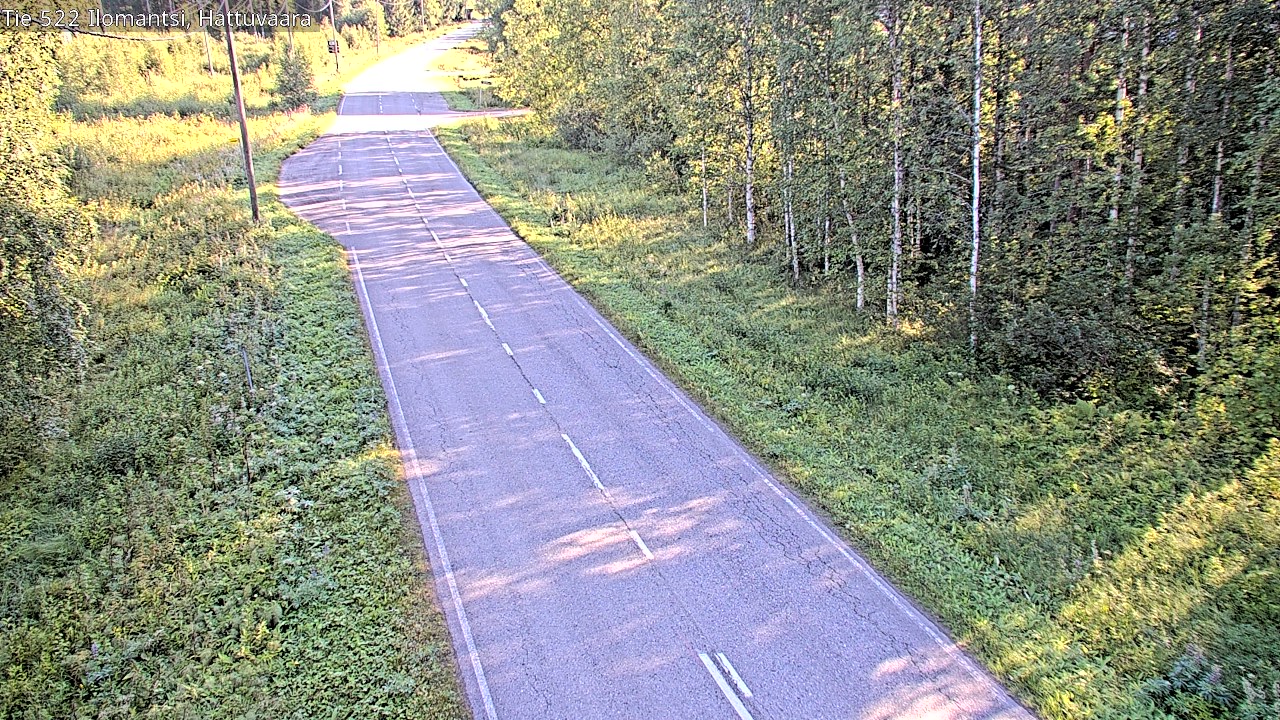 Weather Camera Image Vag 522 Ilomants, Hattuvaara, Ilomantsi, Pohjois-Karjala