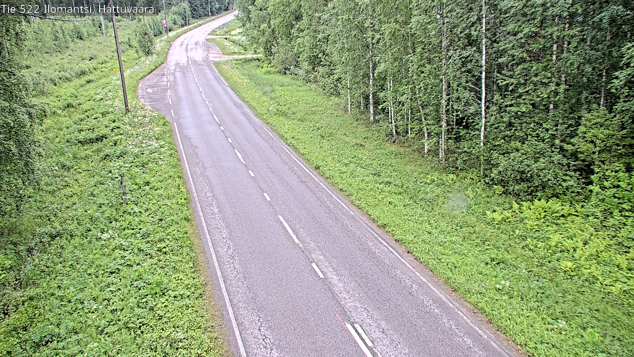 Kelikamerat Kuva Tie 522 Ilomantsi, Hattuvaara, Ilomantsi, Pohjois-Karjala