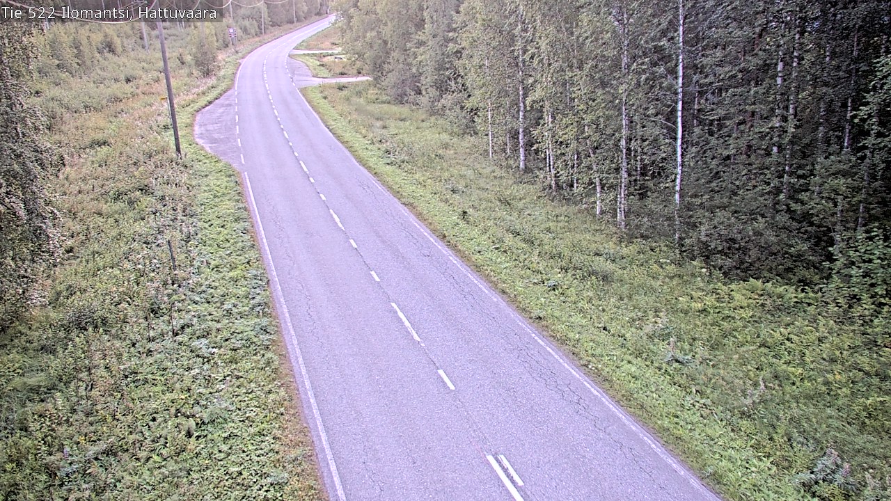 Kelikamerat Kuva Tie 522 Ilomantsi, Hattuvaara, Ilomantsi, Pohjois-Karjala