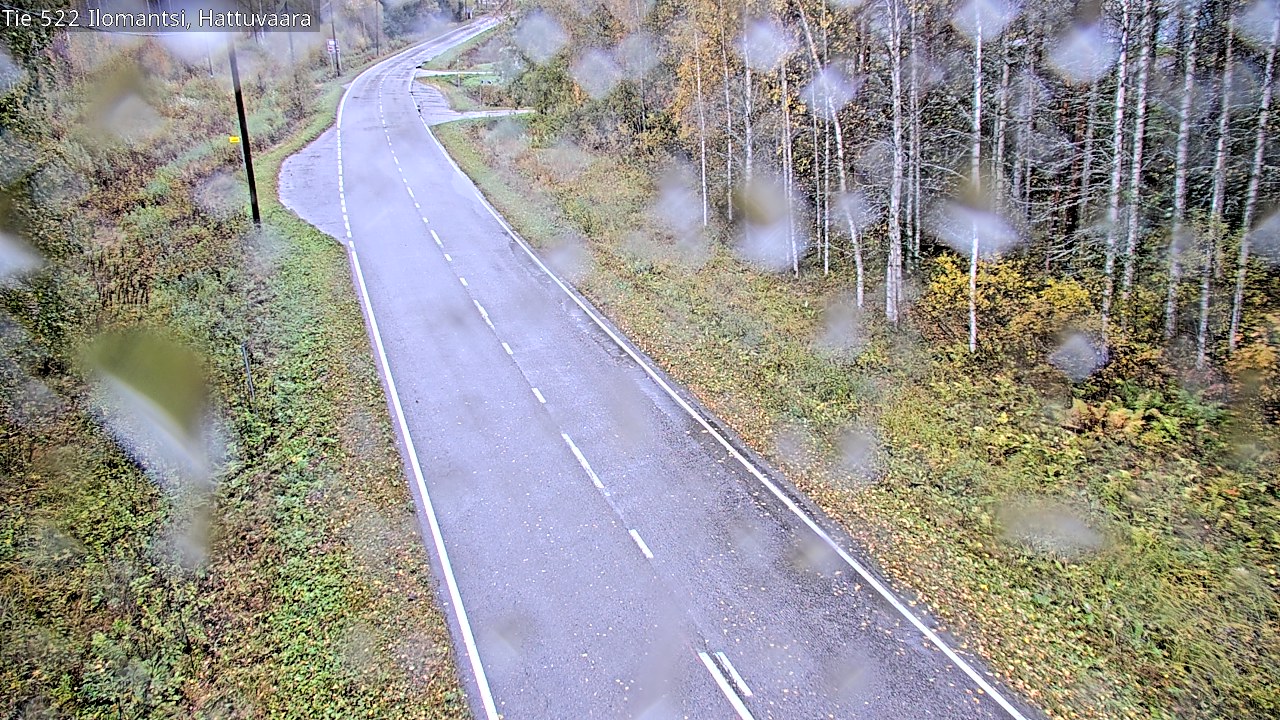 Weather Camera Image Road 522 Ilomantsi, Hattuvaara, Ilomantsi, Pohjois-Karjala