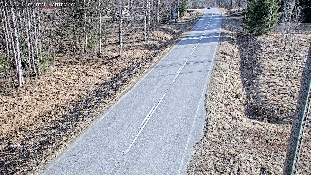 Weather Camera Image Vag 522 Ilomants, Hattuvaara, Ilomantsi, Pohjois-Karjala