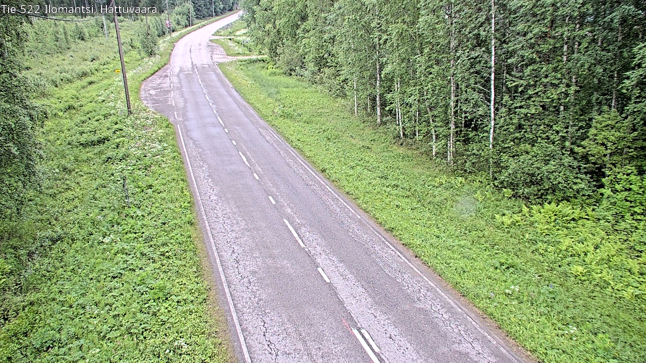 Weather Camera Image Vag 522 Ilomants, Hattuvaara, Ilomantsi, Pohjois-Karjala