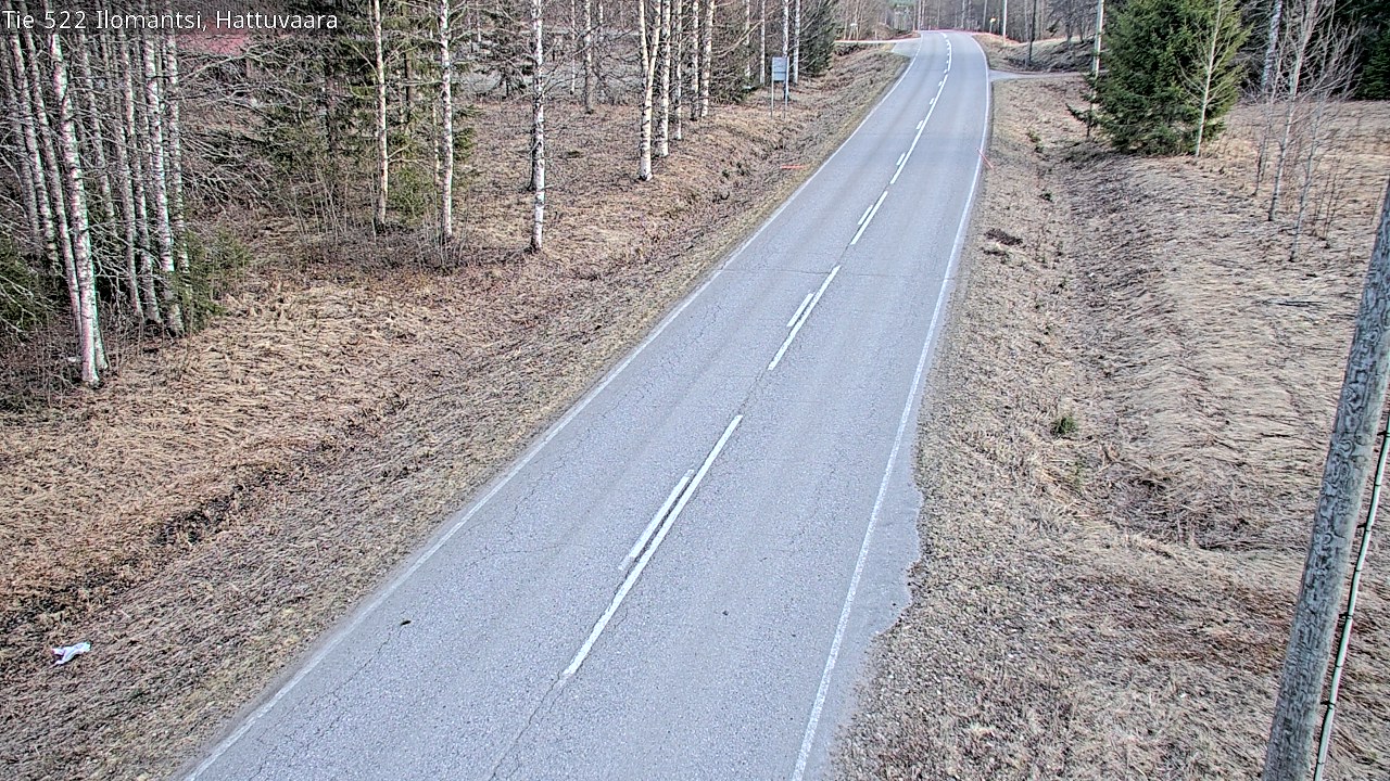Weather Camera Image Vag 522 Ilomants, Hattuvaara, Ilomantsi, Pohjois-Karjala