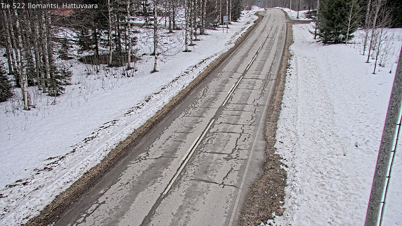 Weather Camera Image Vag 522 Ilomants, Hattuvaara, Ilomantsi, Pohjois-Karjala
