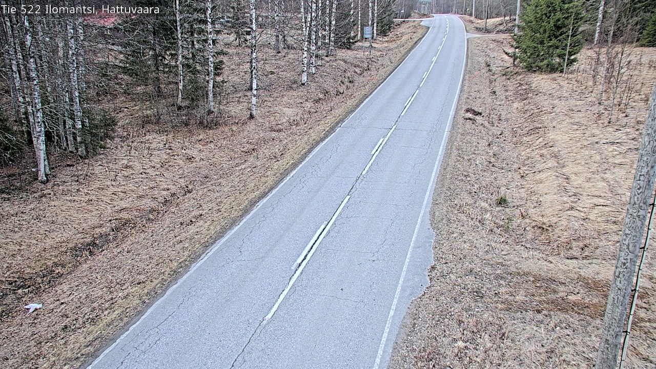 Weather Camera Image Vag 522 Ilomants, Hattuvaara, Ilomantsi, Pohjois-Karjala