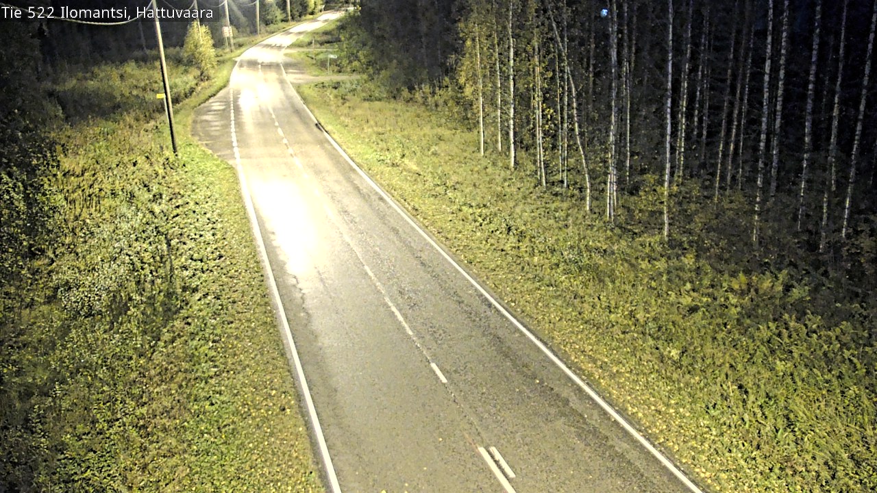 Weather Camera Image Road 522 Ilomantsi, Hattuvaara, Ilomantsi, Pohjois-Karjala