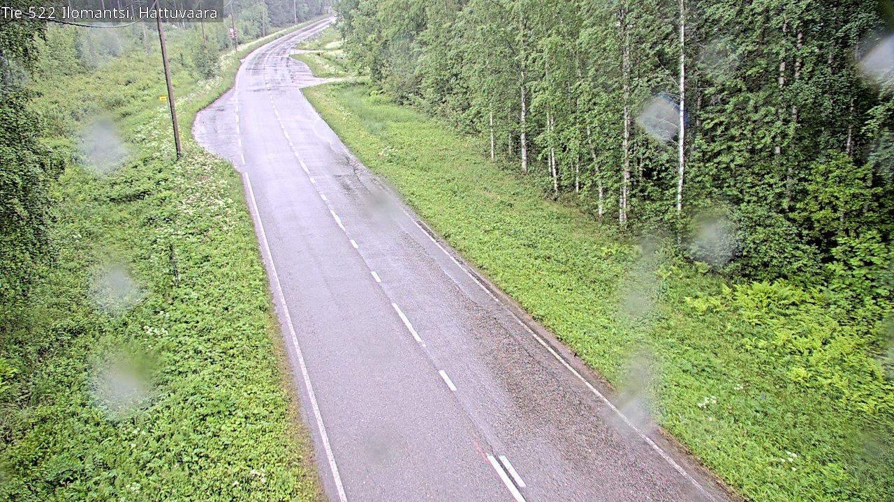 Kelikamerat Kuva Tie 522 Ilomantsi, Hattuvaara, Ilomantsi, Pohjois-Karjala