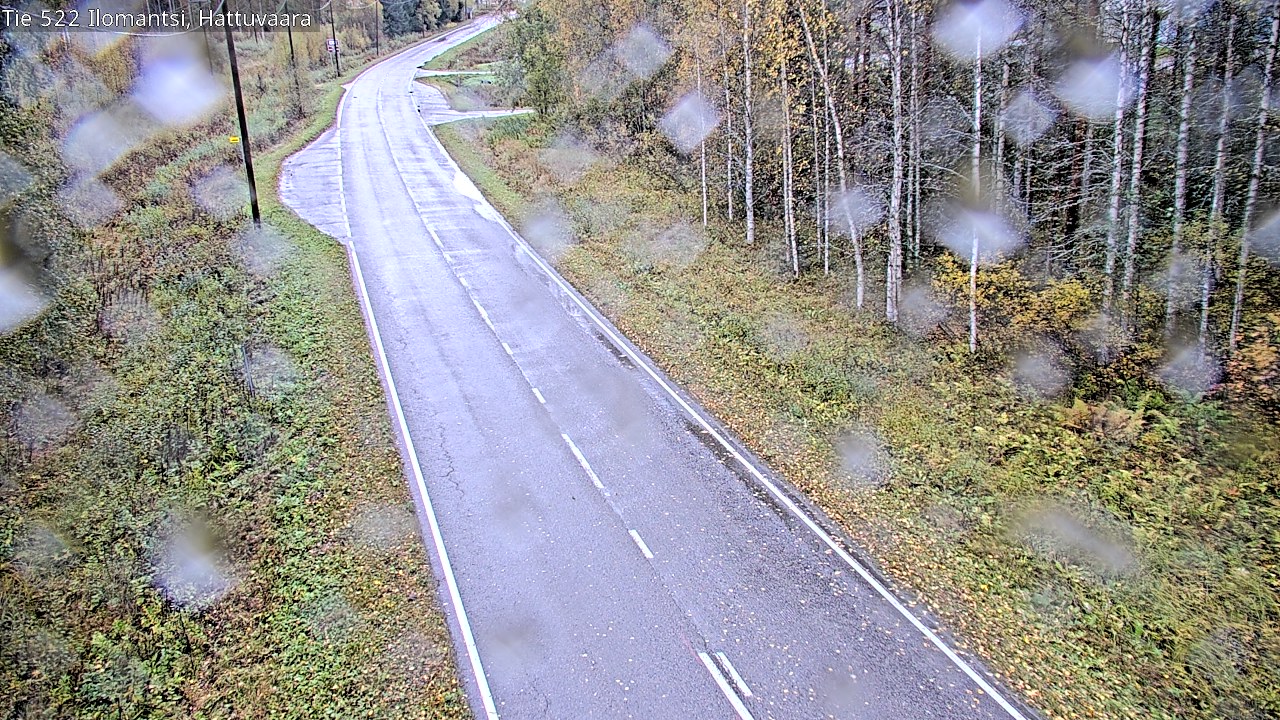 Weather Camera Image Road 522 Ilomantsi, Hattuvaara, Ilomantsi, Pohjois-Karjala