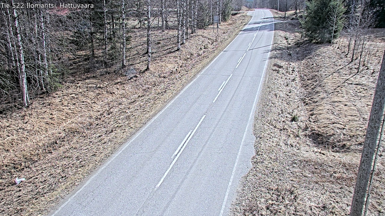 Weather Camera Image Vag 522 Ilomants, Hattuvaara, Ilomantsi, Pohjois-Karjala